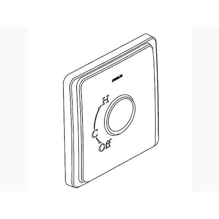 Kohler Escutcheon, Rite-Temp 1032054-BN